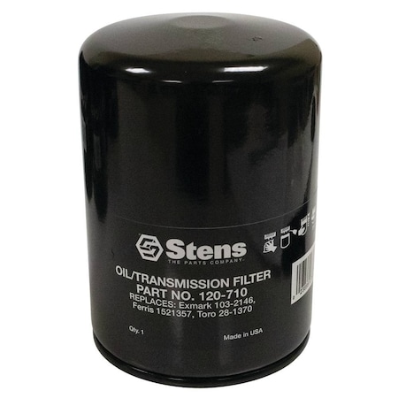 Stens Transmission Filter For Exmark Lazer Z Xp Bobcat 310 Mowers 120-710 120-710